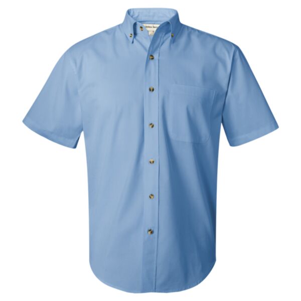 Short Sleeve Stain-Resistant Twill Shirt Thumbnail