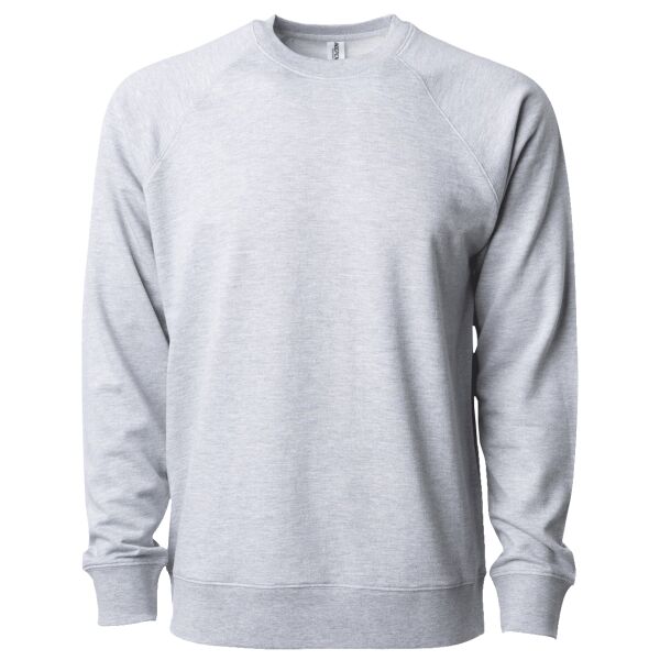 Unisex Icon Lightweight Loopback Terry Crewneck Sweatshirt Thumbnail
